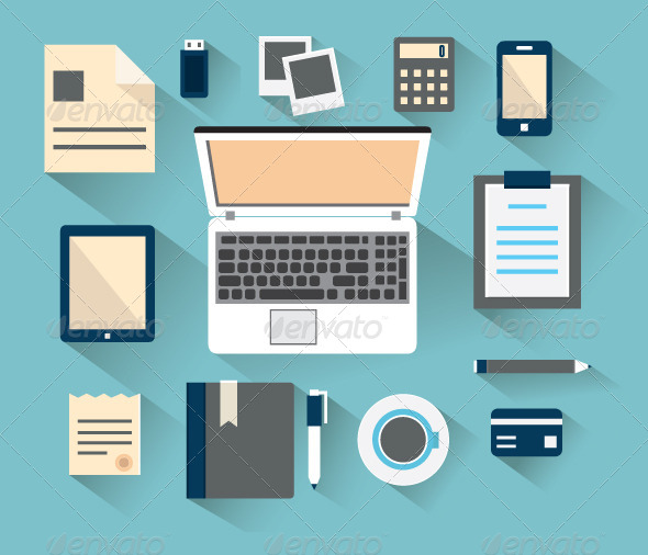 Workplace with Mobile Devices and Documents