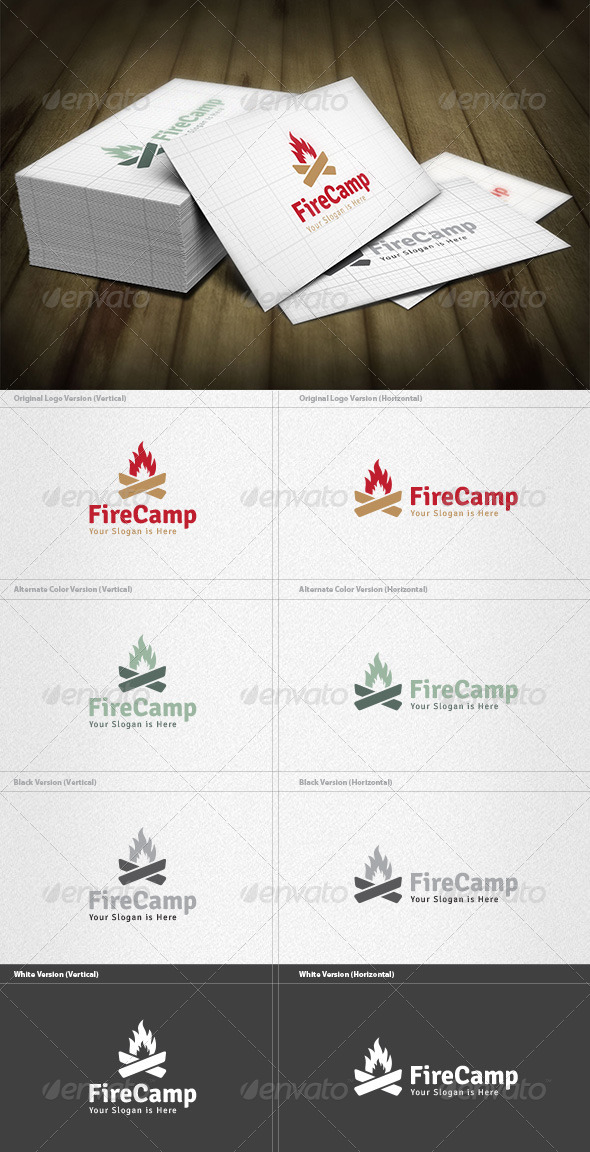 Camp Fire Logo