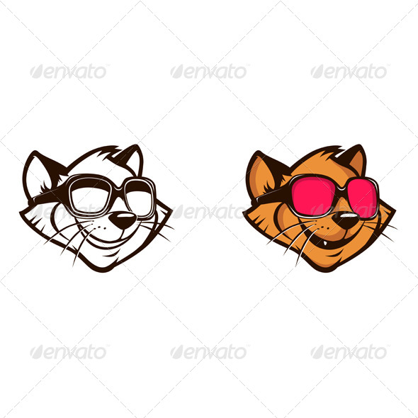 Cartoon Smiling Cat Cartoon Smiling Cat