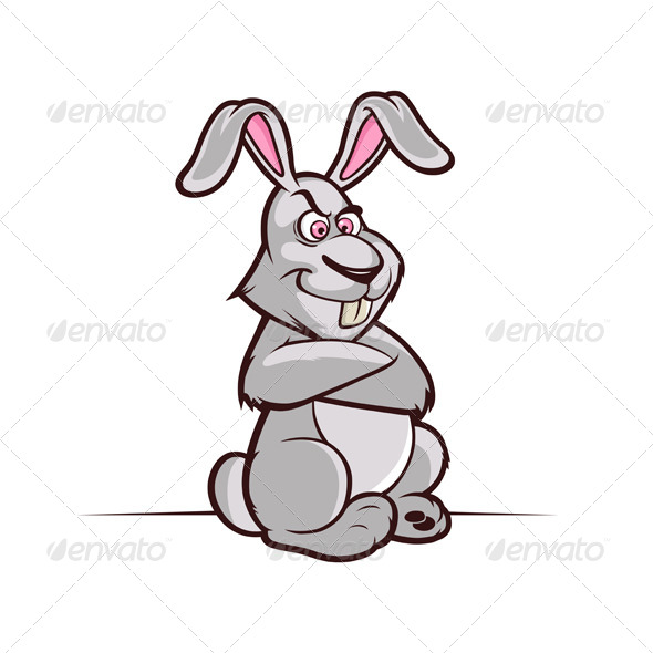Evil Cartoon Bunny Evil Cartoon Bunny