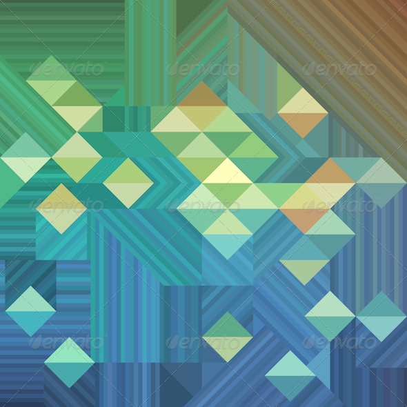 Geometric Retro Background Geometric Retro Background