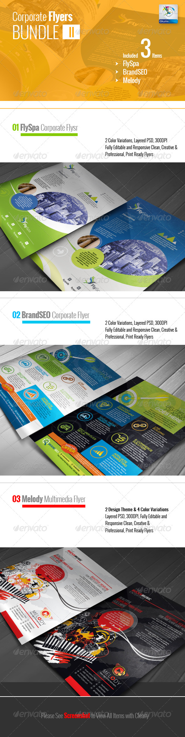 Corporate Flyer Bundle II Corporate Flyer Bundle II