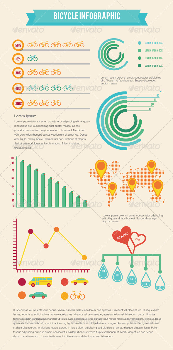 Bicycle Infographic Bicycle Infographic