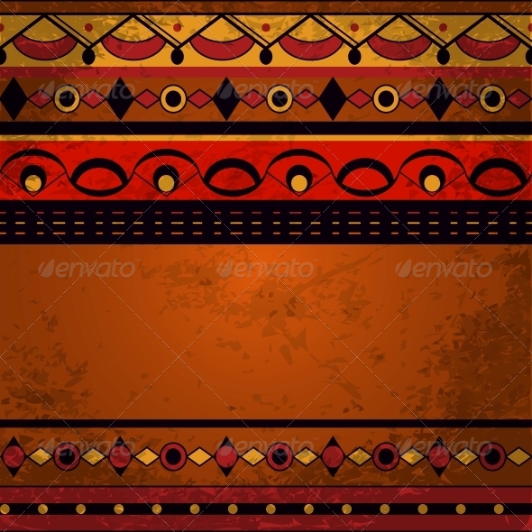 Seamless Ethnic Background Seamless Ethnic Background
