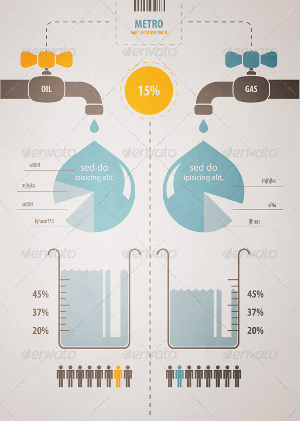 GraphicRiver Retro infographics account scheme with a liquid 626105 GraphicRiver Retro infographics account scheme with a liquid 626105