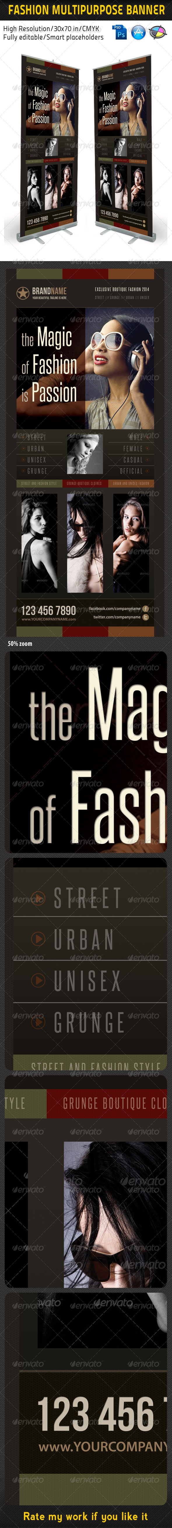 Fashion Multipurpose Banner Template 11 Fashion Multipurpose Banner Template 11