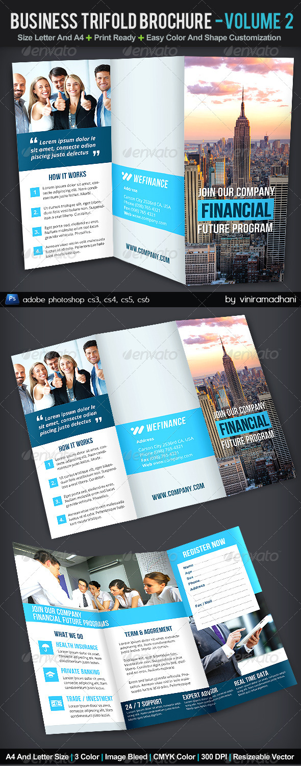 Business TriFold Brochure Volume 2 Business TriFold Brochure Volume 2