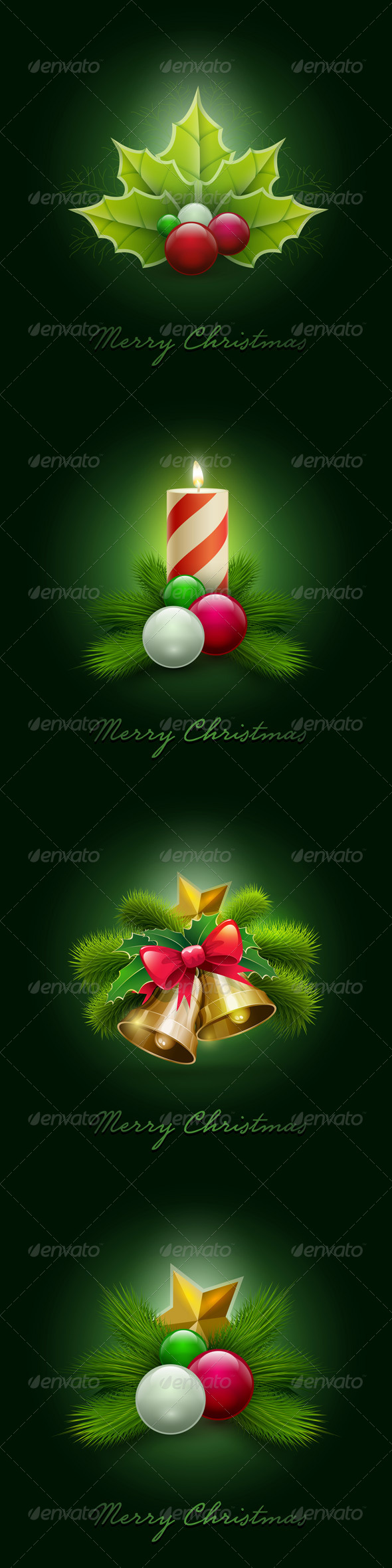 Christmas Ornaments Set Christmas Ornaments Set