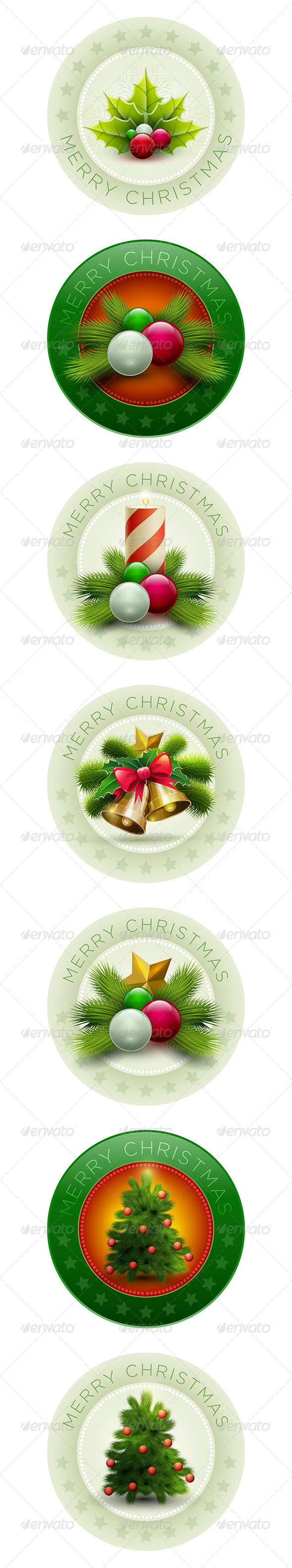 Christmas Badge Collection Christmas Badge Collection