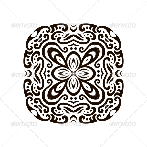 Abstract Vector Mehndi Tattoo Ornament Abstract Vector Mehndi Tattoo Ornament