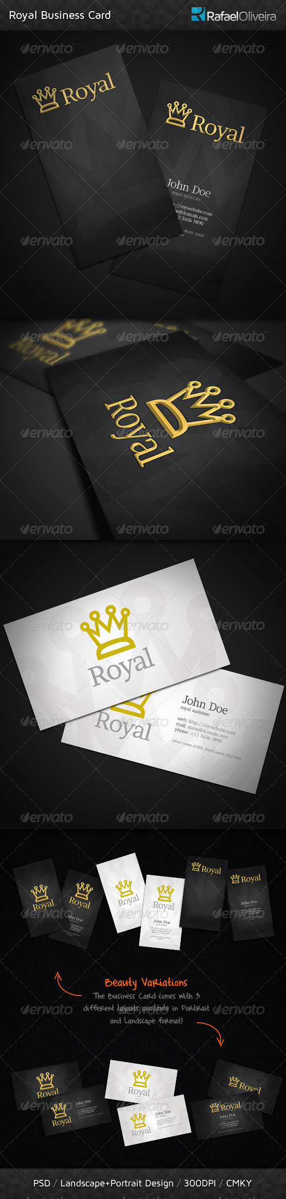 Royal Business Card Royal Business Card