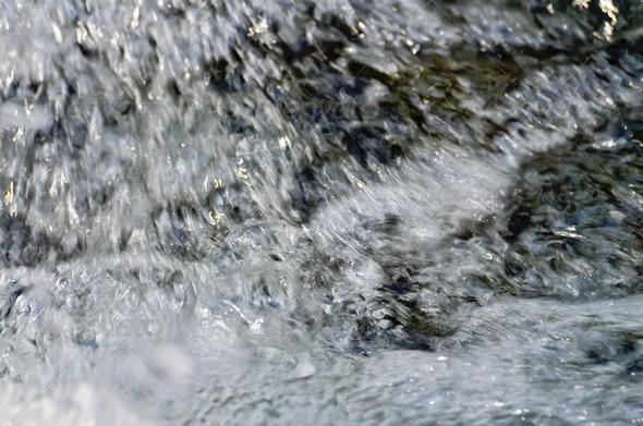 Flow of water swirling texture