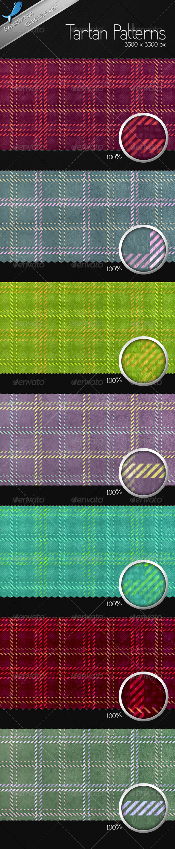 Tartan Patterns - Textures