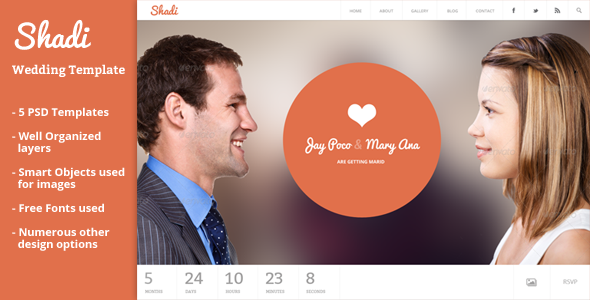 Shadi - Event & Wedding Template