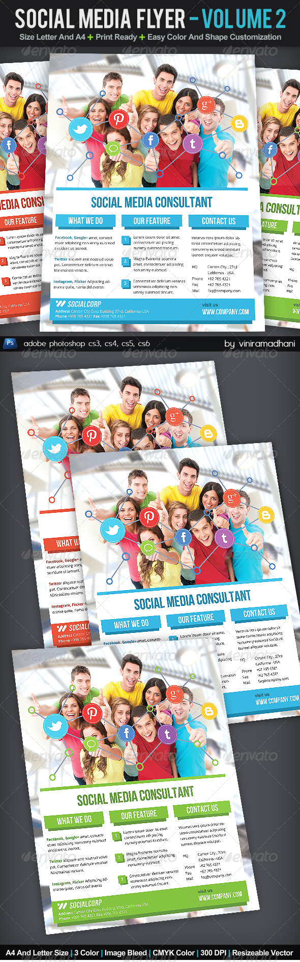 Social Media Flyer Volume 2 Social Media Flyer Volume 2