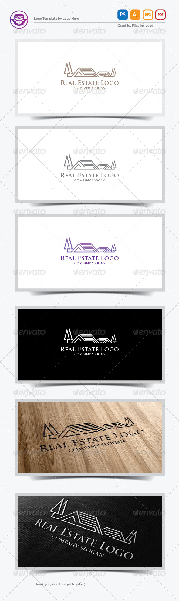 Real Estate Logo Template