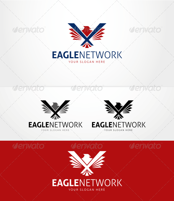 Eagle Network Logo Template Eagle Network Logo Template