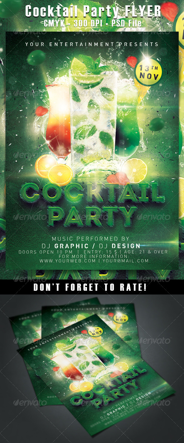 Cocktail Party - Clubs & Parties Events
