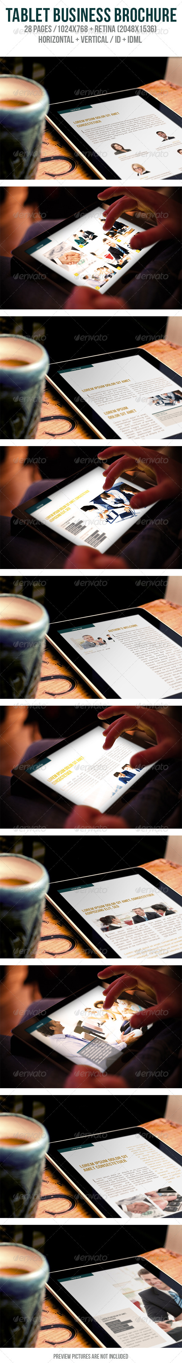 GraphicRiver Tablet Business Brochure 6039096 GraphicRiver Tablet Business Brochure 6039096