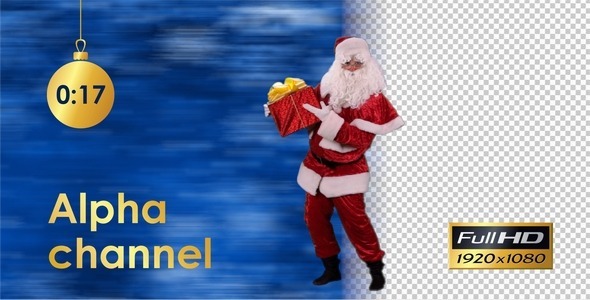 Santa Claus Giving a Gift 2 Santa Claus Giving a Gift 2