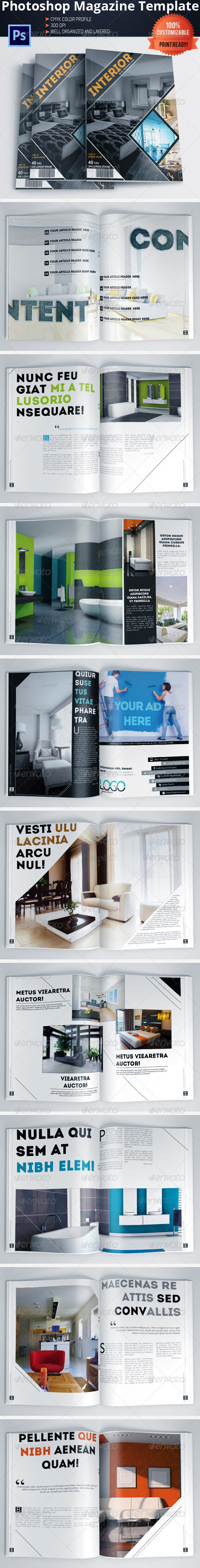 Architecture and Interior Design Magazine Brochure Architecture and Interior Design Magazine Brochure