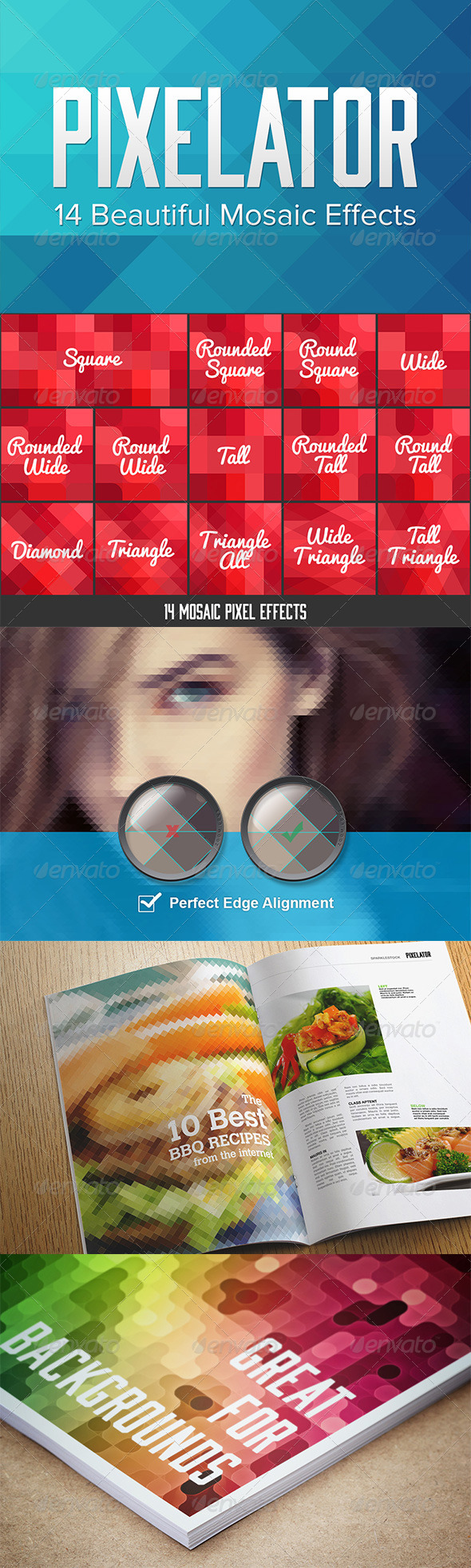 Pixelator - 100+ Pixelating Effects - Utilities Actions