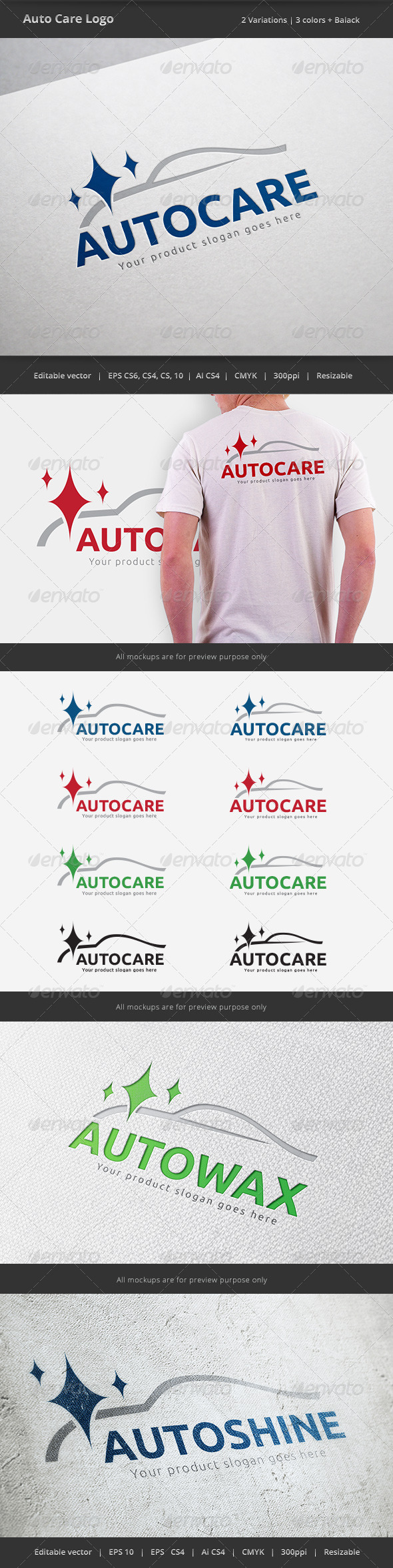 Auto Car Care Logo Auto Car Care Logo