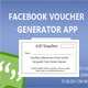 Facebook Voucher Generator App - CodeCanyon Item for Sale