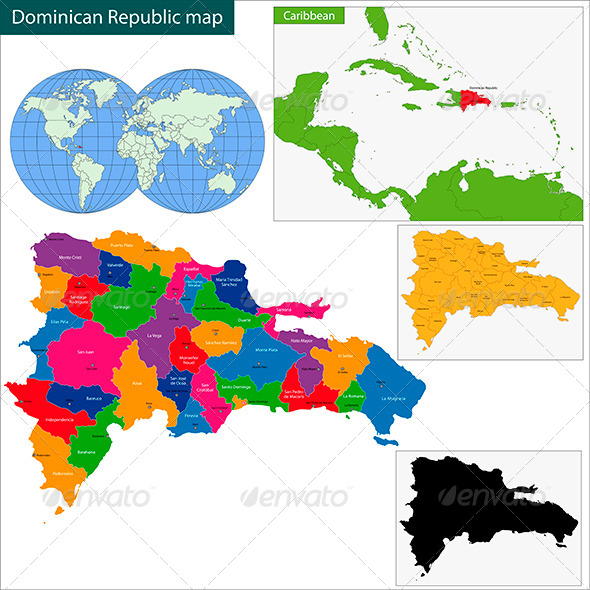 Dominican Republic Map Dominican Republic Map