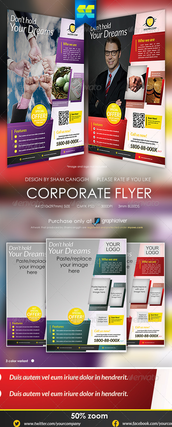 Modern Corporate Flyer - Corporate Flyers