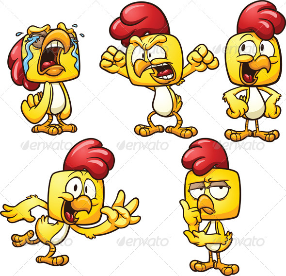 Cartoon Chicken GraphicRiver