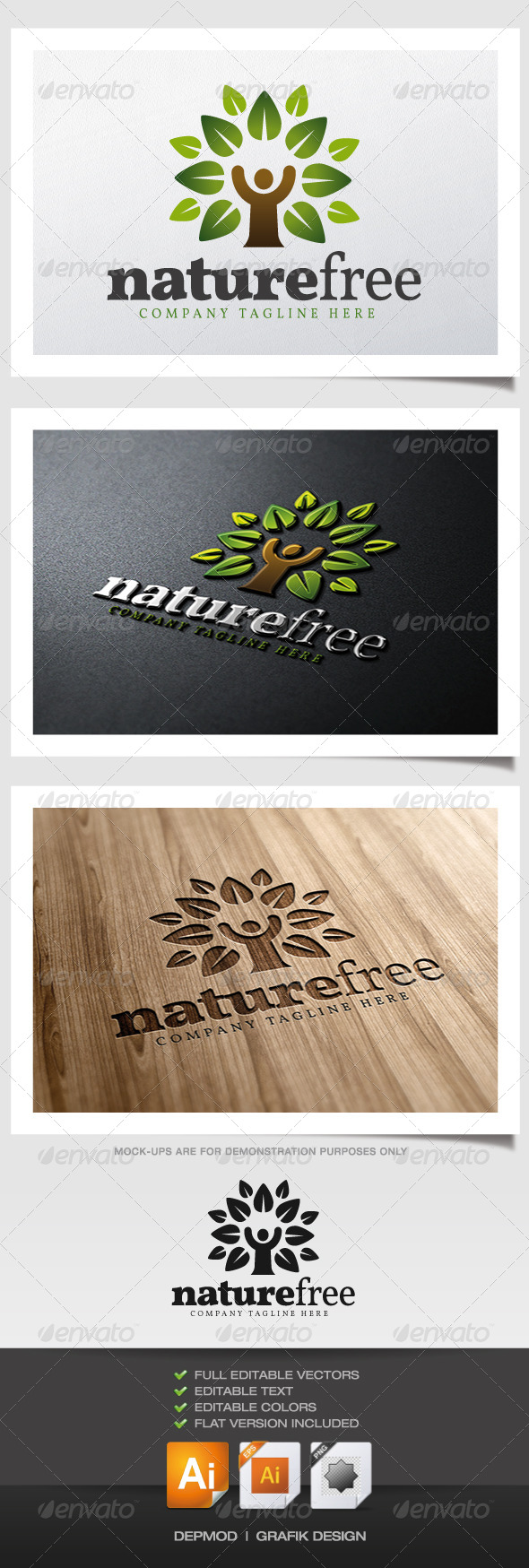 Nature Free Logo Nature Free Logo