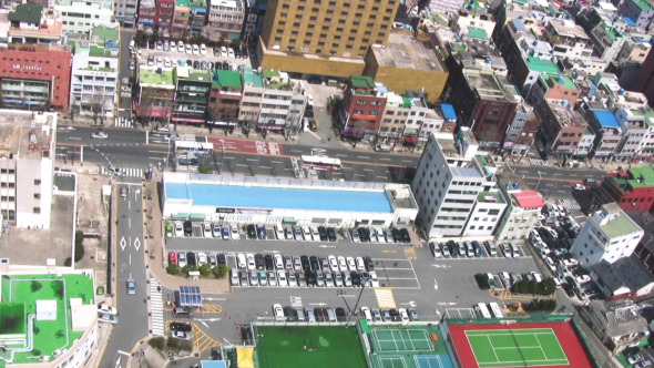 City Top View City Top View