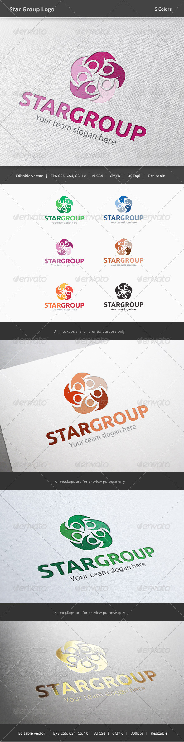 Star Group People Logo Star Group People Logo