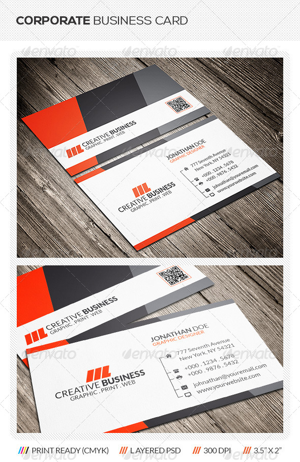 Corporate Business Card Corporate Business Card