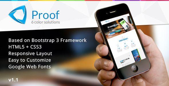 Proof - App Responsive Landing Page
