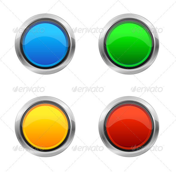 Vector Design Elements Round Buttons Vector Design Elements Round Buttons