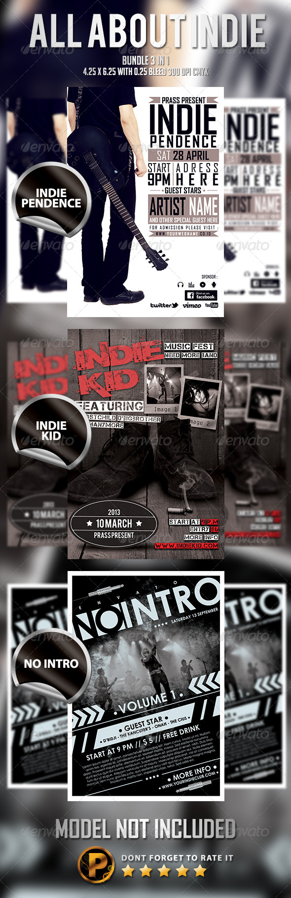 All About Indie Bundle 3 in 1 All About Indie Bundle 3 in 1