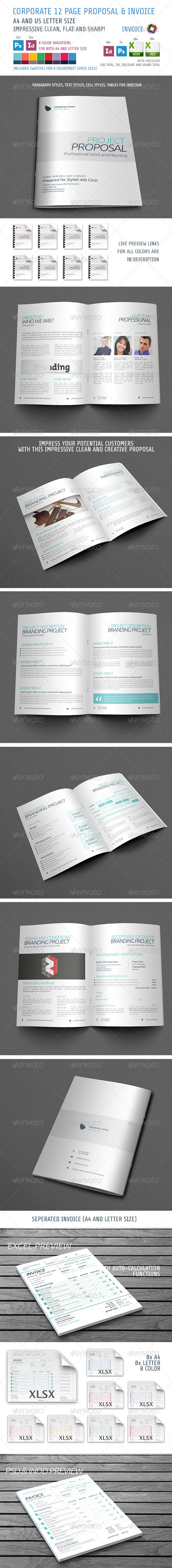 Proposal - Proposals & Invoices Stationery