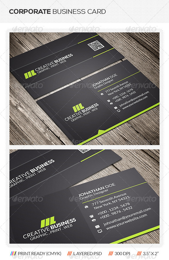 Corporate Business Card Corporate Business Card