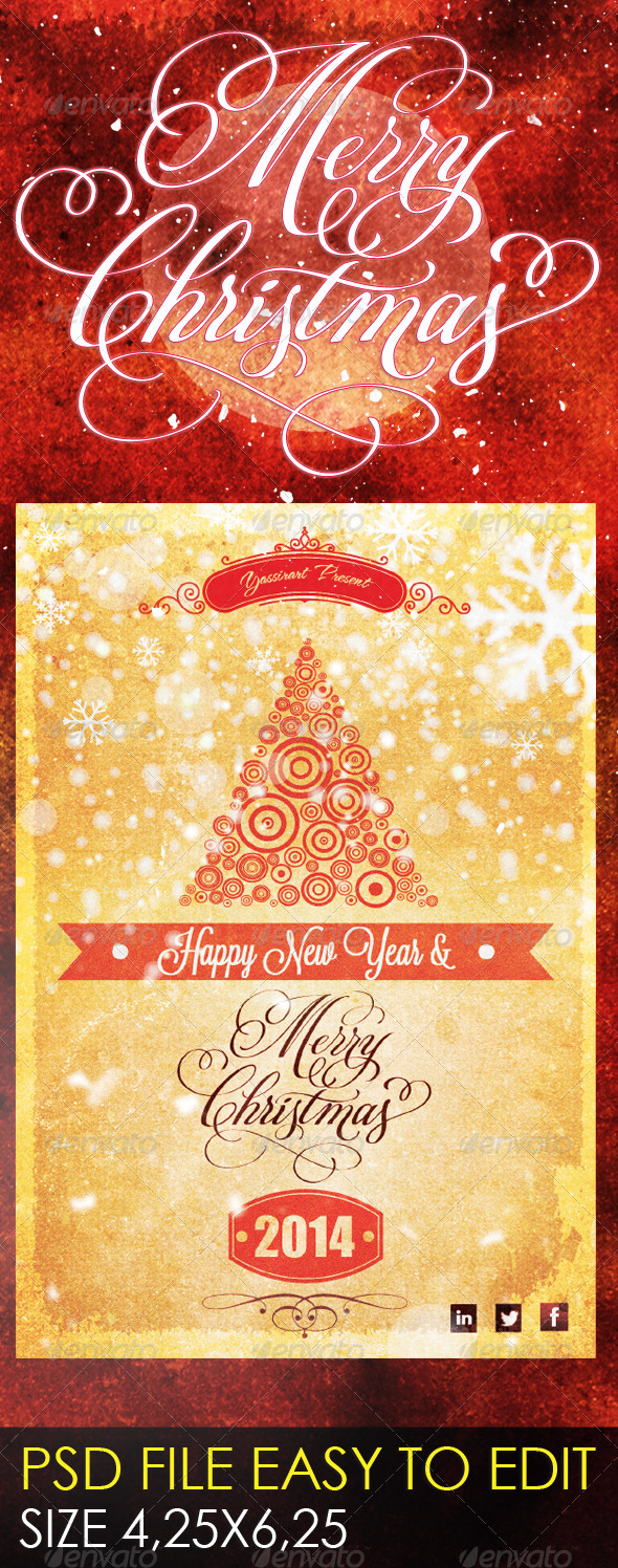 Merry Christmas Flyer Template Merry Christmas Flyer Template