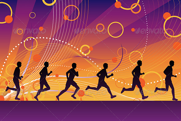 Silhouette Runners Silhouette Runners