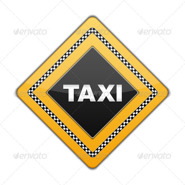 Taxi Sign Taxi Sign
