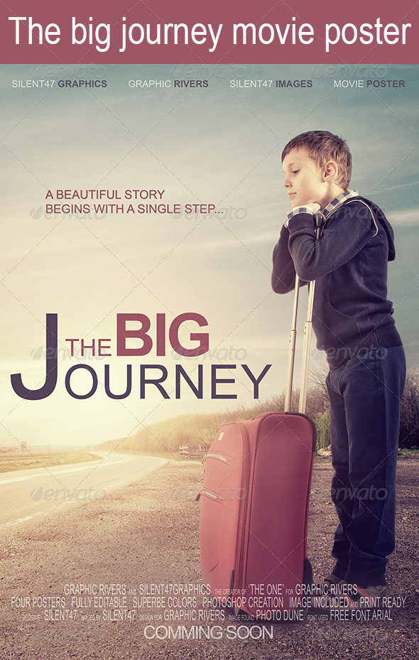 The Big Journey Movie Poster | GraphicRiver