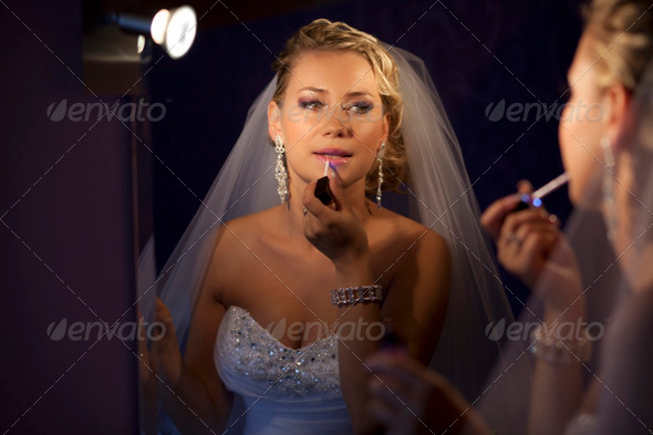 Bride by the Mirror