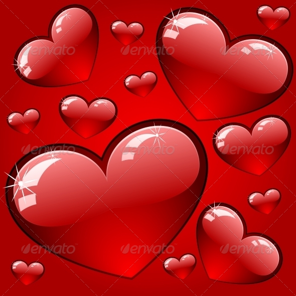 Hearts Background Hearts Background