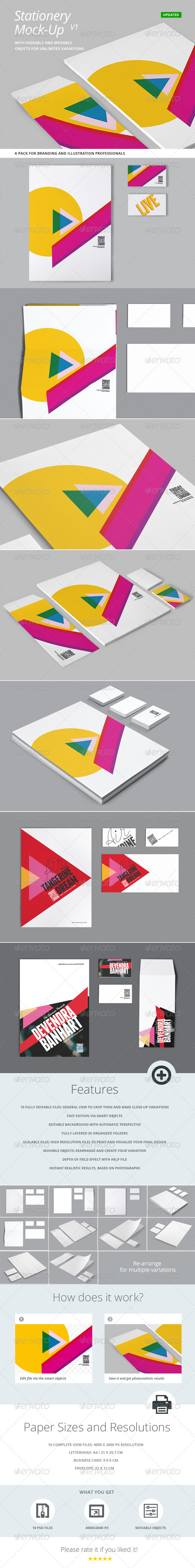 Stationery and Branding Mock Up