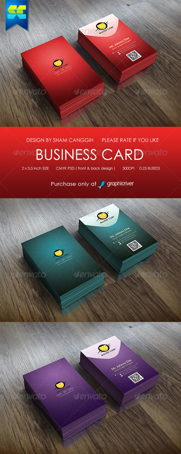 Modern Corporate Business Card - Corporate Business Cards