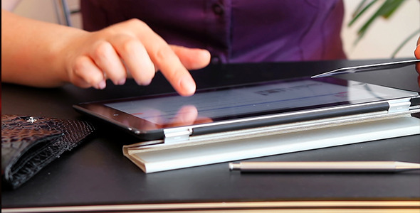 Shopping Online Using Tablet Computer 2 Shopping Online Using Tablet Computer 2
