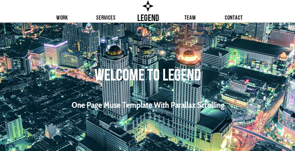 Legend - Multipurpose Muse Template